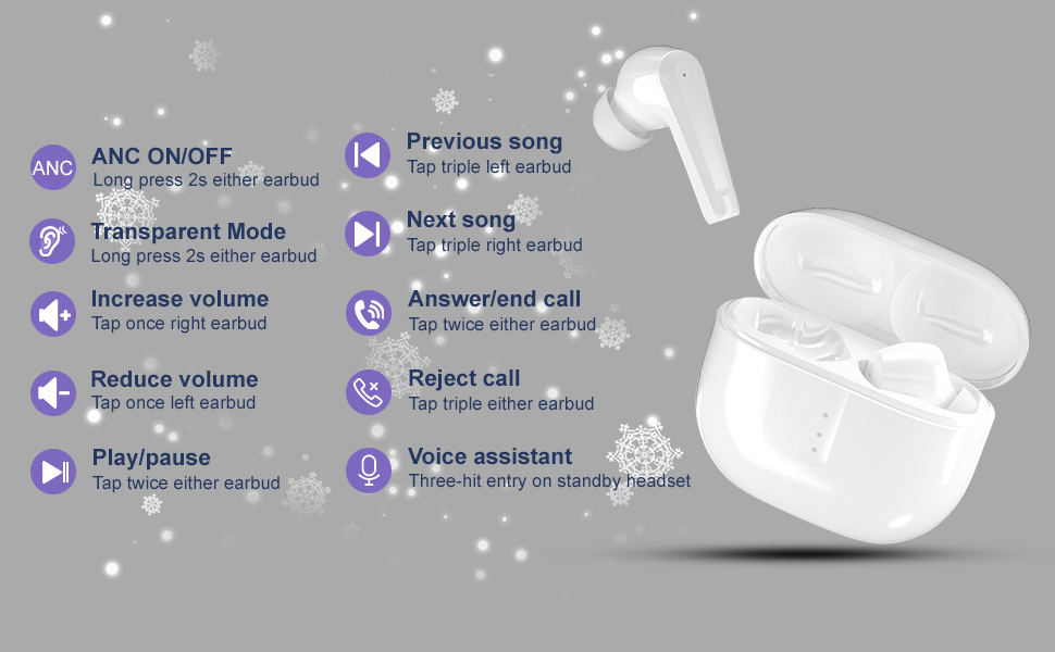wireless earbuds