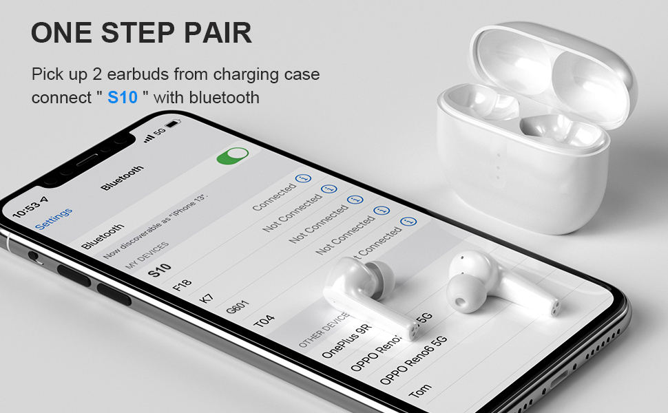 wireless earbuds